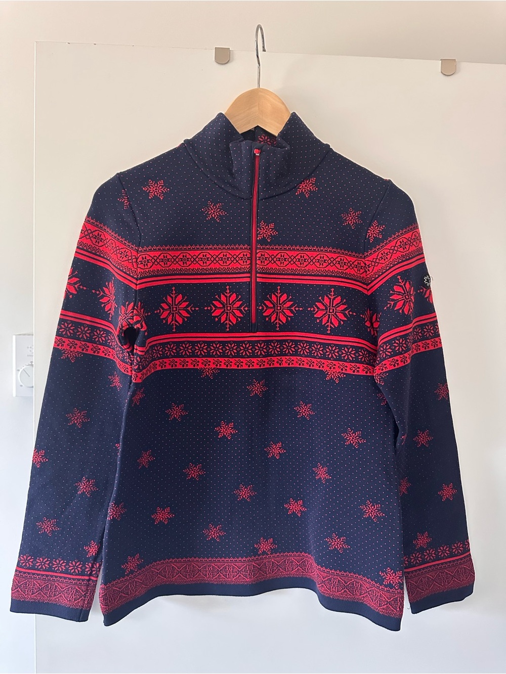 Newland Women’s Navy Half-Zip Like New Ski 🎿 Layer M